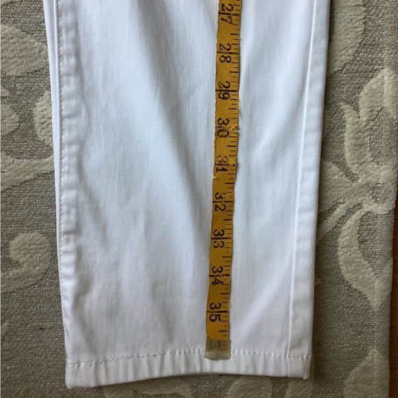 White jeans, size 6 - Picture 3 of 5